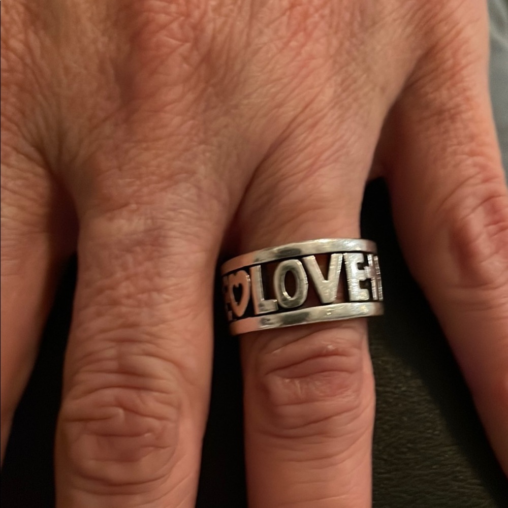Avery Silver Statement Jewelry Ring with Intricate Design